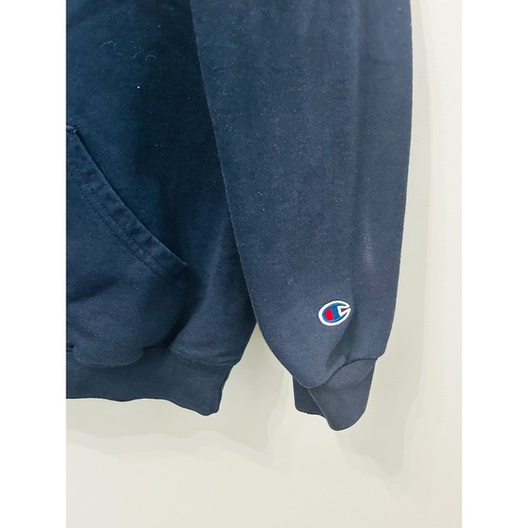 Champion University of Michigan Hoodie Sweatshirt Pullover Eco Fleece Youth L - Picture 3 of 5